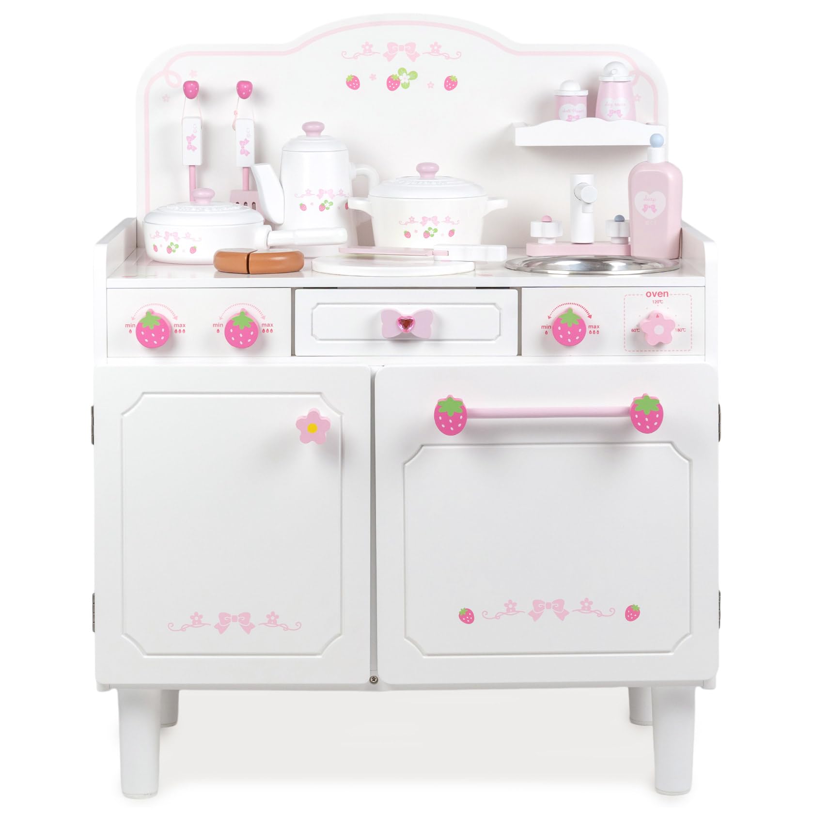 Amazon | マザーガーデン おままごと キッチン 木製 スウィート